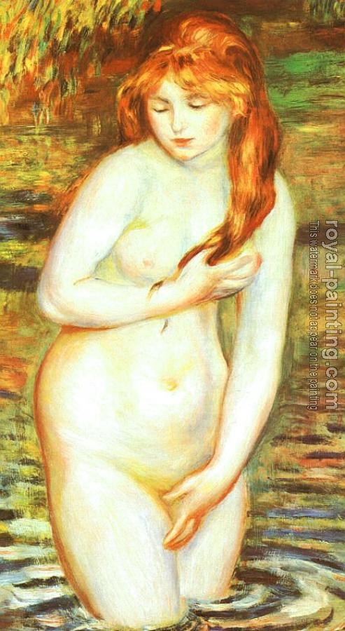Pierre Auguste Renoir : The Bather(After the Bath)